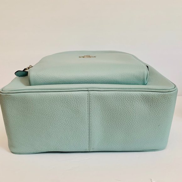 COACH LEATHER LARGE LAPTOP COURT BACKPACK - Picture 7 of 14